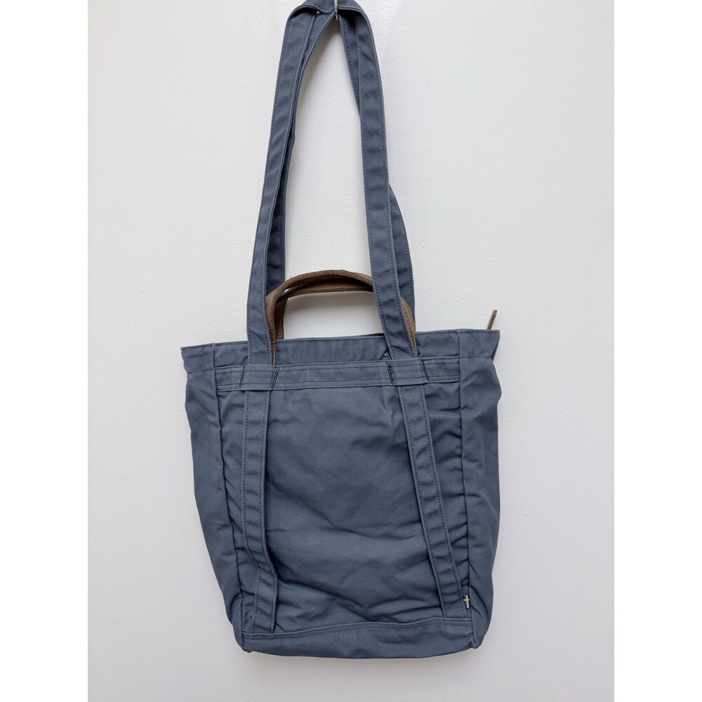 Fjällräven Totepack No. 1 Dusk Blue Gray G-1000 Convertible Tote Backpack - Picture 2 of 13